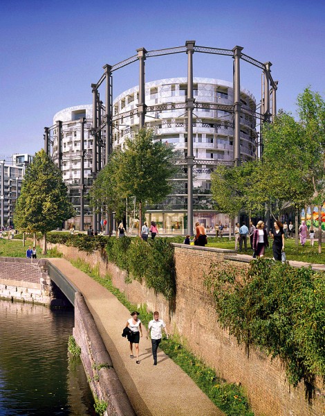 Gasholder Triplets, Kings Cross Central | Meinhardt – Transforming