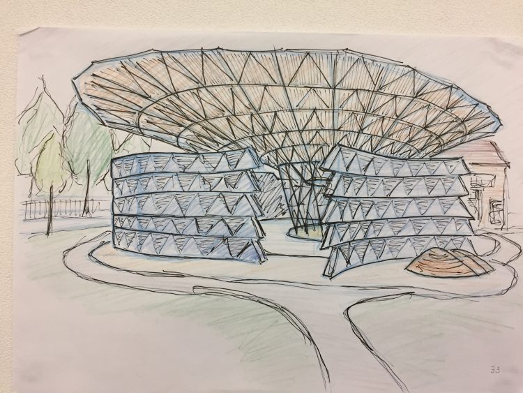 SOCIAL SKETCHING: MEINHARDT PENCILS THE SERPENTINE PAVILION | Meinhardt ...